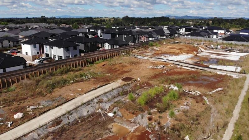 Dixon Road hillside subdivision